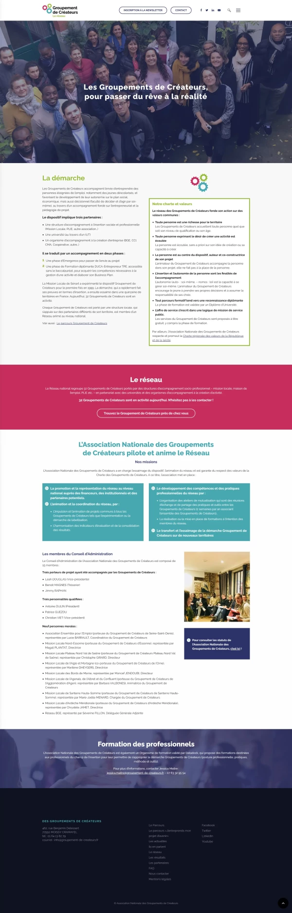  - Groupement de Créateurs