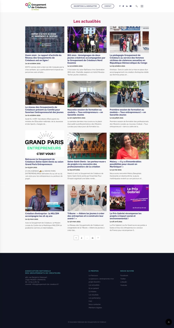  - Groupement de Créateurs