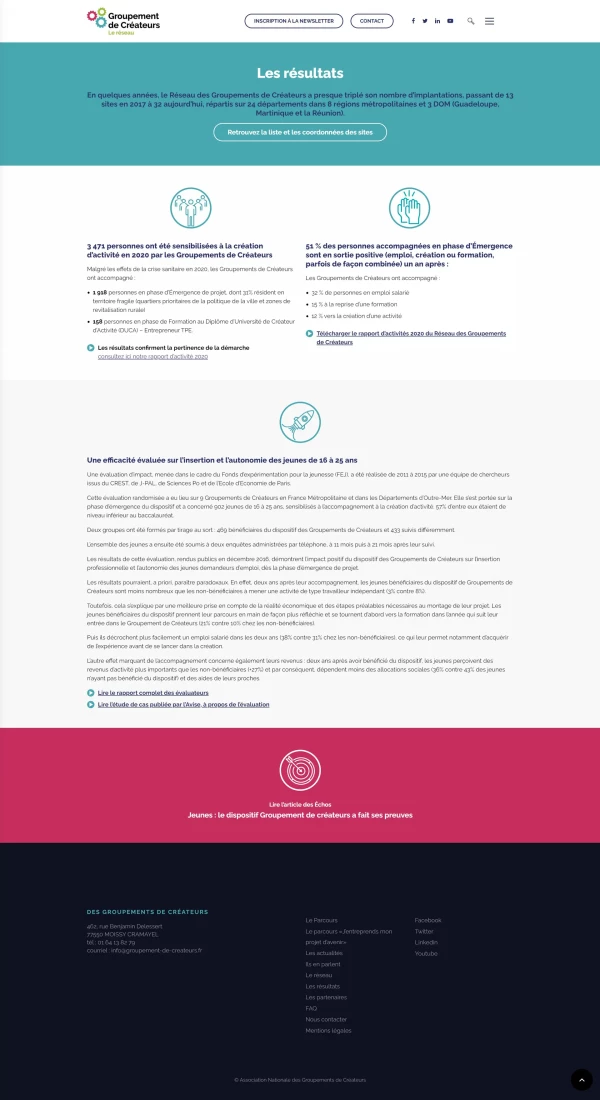  - Groupement de Créateurs